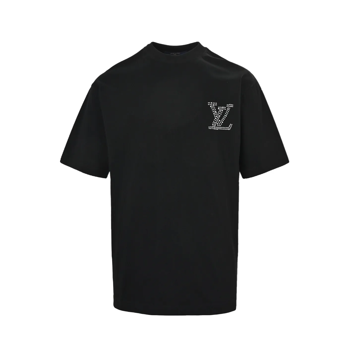 Louis Vuitton/Louis Vuitton 26ss pearl letter print short sleeves